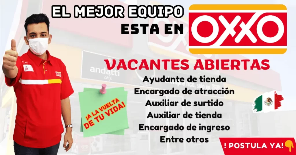 🛒¡Únete a la Familia OXXO! 🌟