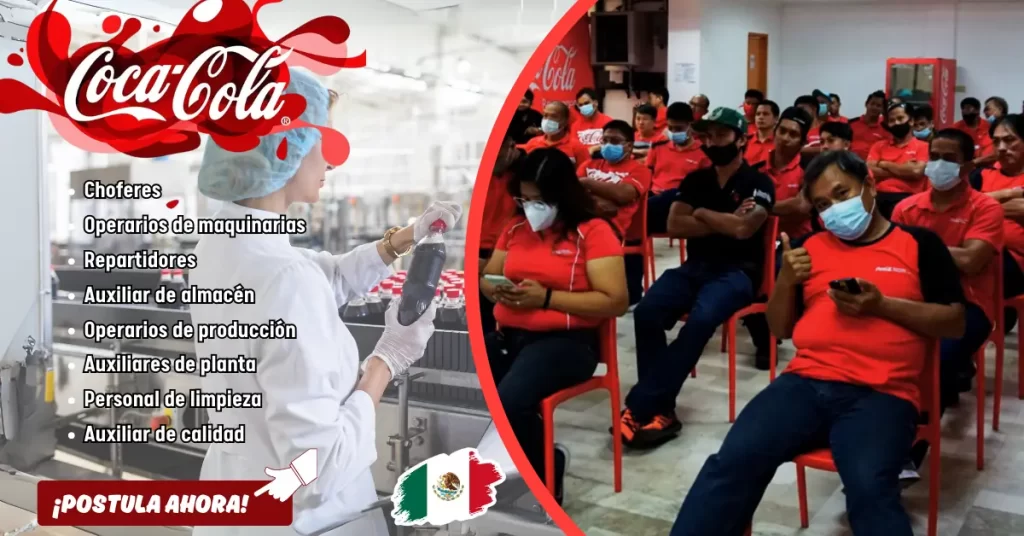 ¡Oportunidad Laboral en Coca-Cola!🌟