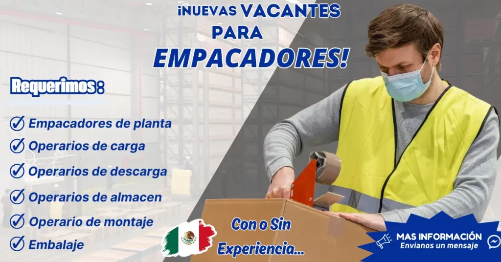 ¡Únete a Nuestro Equipo de Empacadores y Desata tu Potencial! 📦🚀